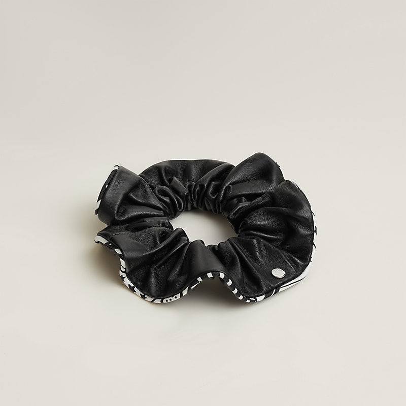 HERMES☆Claudia「Sangles en Zigzag Bandana」シュシュ claudia-sangles-en-zigzag-